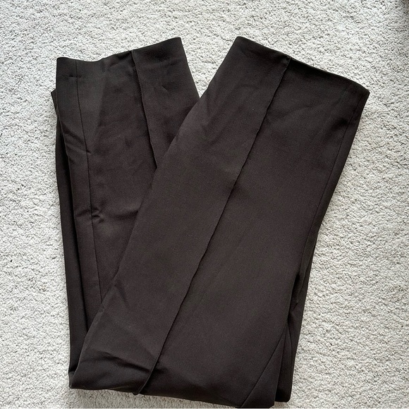 Zara Espresso Ankle Pants NWT - Picture 4 of 7